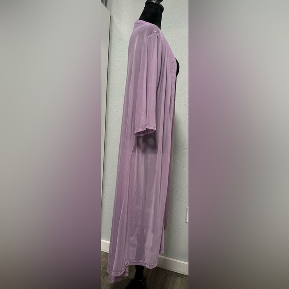 Oddy brand, lavender sheer duster  - NWOT - Picture 2 of 4